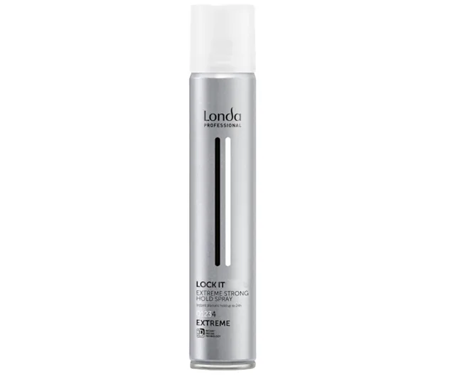 Zpevňující lak na vlasy s extra silnou fixací Londa Professional Lock It - 250 ml + dárek zdarma
