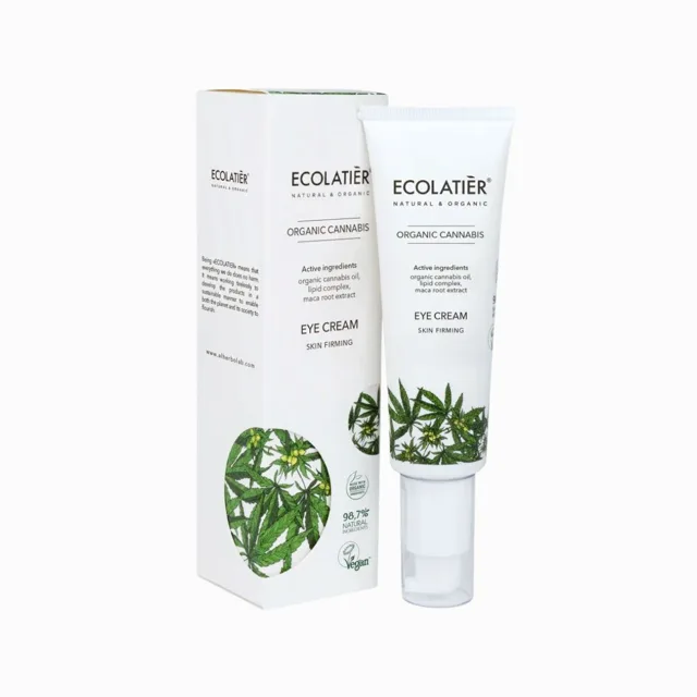 Zpevňující oční krém Organic Cannabis - 30 ml - Ecolatier