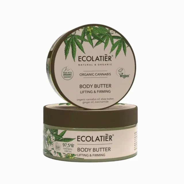 Zpevňující tělové máslo Organic Cannabis - 200 ml - Ecolatier