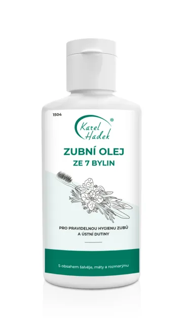 Zubní olej ze 7 bylin 100 ml