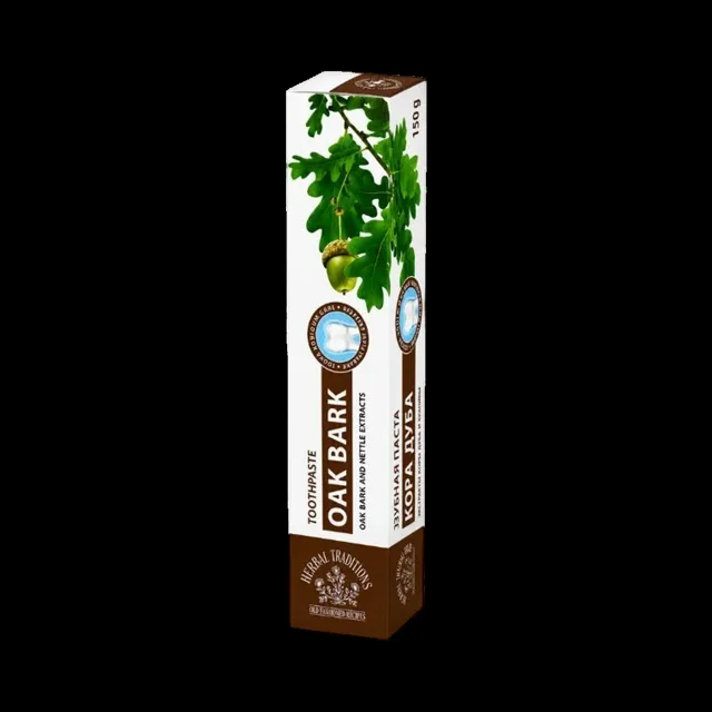 Zubní pasta s dubovou kůrou – 150 g – Herbal Traditions