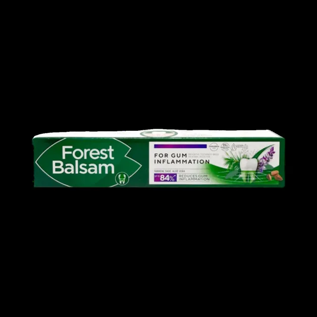Zubní pasta se šalvějí, aloe a jehličnatým extraktem – péče o dásně – 75 ml – Forest Balsam