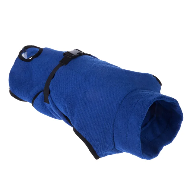 Župan pro psy z mikrovlákna - S: cca. 39 cm délka zad