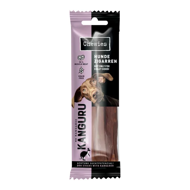 Žvýkací doutníky pro psy - výhodné balení: 3 x 75 g klokaní