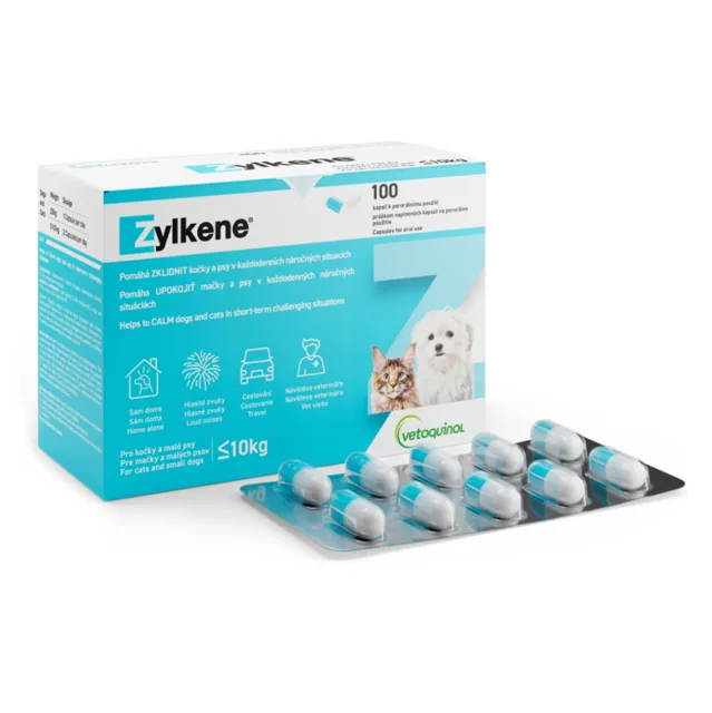 ZYLKENE pro kočky a malé psy do 10 kg 100 kapslí