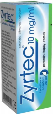 Zyrtec 10mg/ml por.gtt.sol.1x20ml